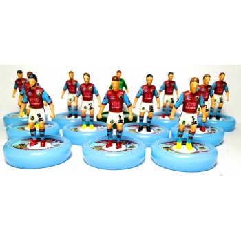 Subbuteo Andrew Table Soccer Burnley 2019-20 on WSB Professional bases